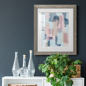 Mix of Spring - Barnwood Framed Art Print