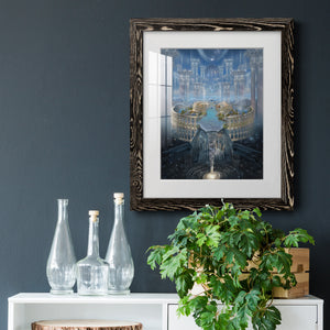 Solace - Barnwood Framed Art Print