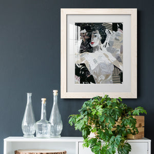 Runway Star - Barnwood Framed Art Print