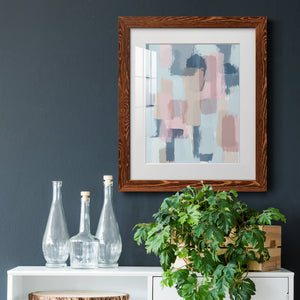 Mix of Spring - Barnwood Framed Art Print
