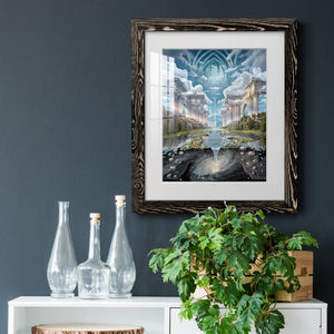 Genesis II - Barnwood Framed Art Print