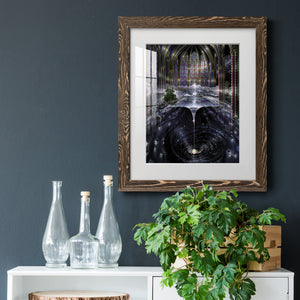 Genesis I - Barnwood Framed Art Print