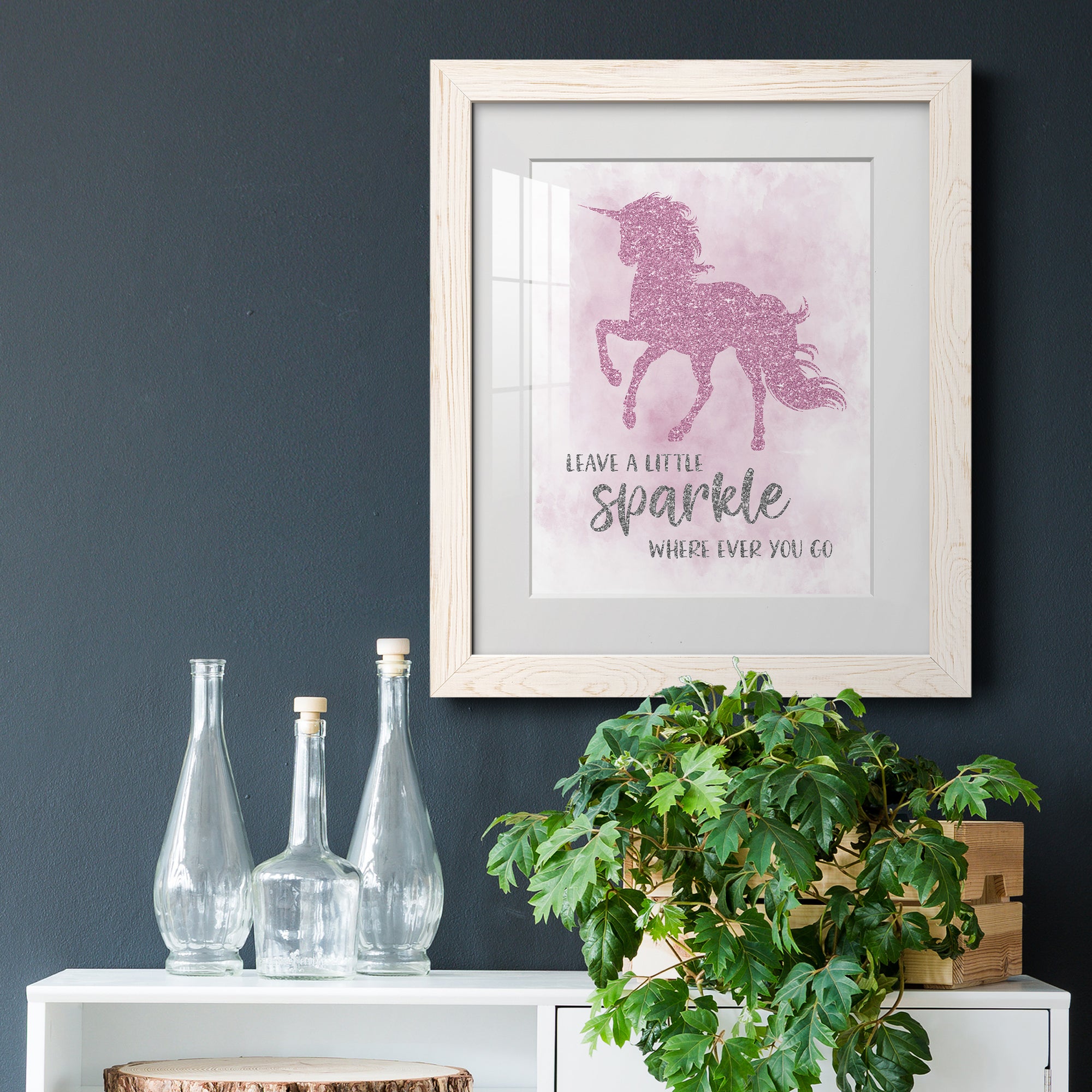 Sparkle - Barnwood Framed Art Print
