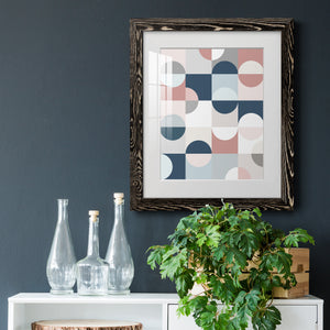 Modern Reflection - Barnwood Framed Art Print