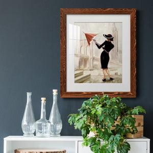Hello, New York - Barnwood Framed Art Print