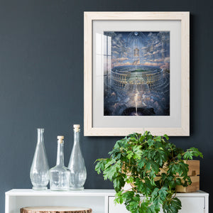 Solace II - Barnwood Framed Art Print