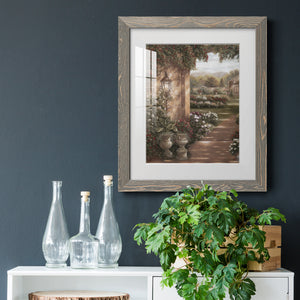 Evening in the Conservatory - Barnwood Framed Art Print