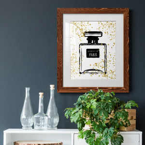 Glitter Perfume I - Barnwood Framed Art Print