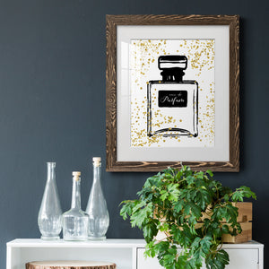 Glitter Perfume II - Barnwood Framed Art Print