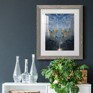 Solace - Barnwood Framed Art Print