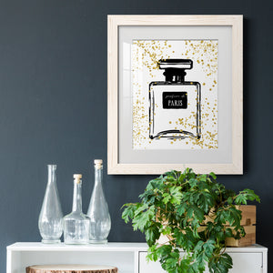 Glitter Perfume I - Barnwood Framed Art Print