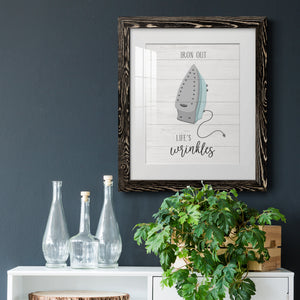 Iron Out - Premium Framed Print - Distressed Barnwood Frame - Ready to Hang