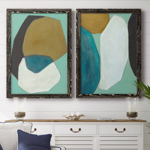 Boulder I - Barnwood Framed Canvas Set