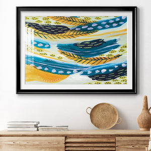 Feathery I - Modern Framed Art Print