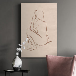 Sketched Pose II - Canvas Art Print
