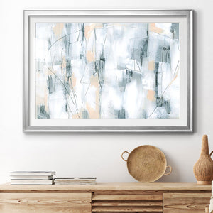 Stone Hatchmarks I - Modern Framed Art Print