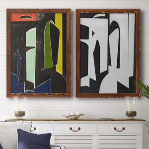Spanish Arches - Premium Framed Canvas 2 Piece Set - Ready to Hang