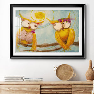 Hoos Branch for Two - Modern Framed Art Print
