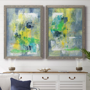 Sweet Things I - Barnwood Framed Canvas Set