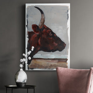 Cattle View II - Canvas Art Print
