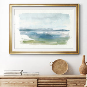 Coastline Splash IV - Modern Framed Art Print