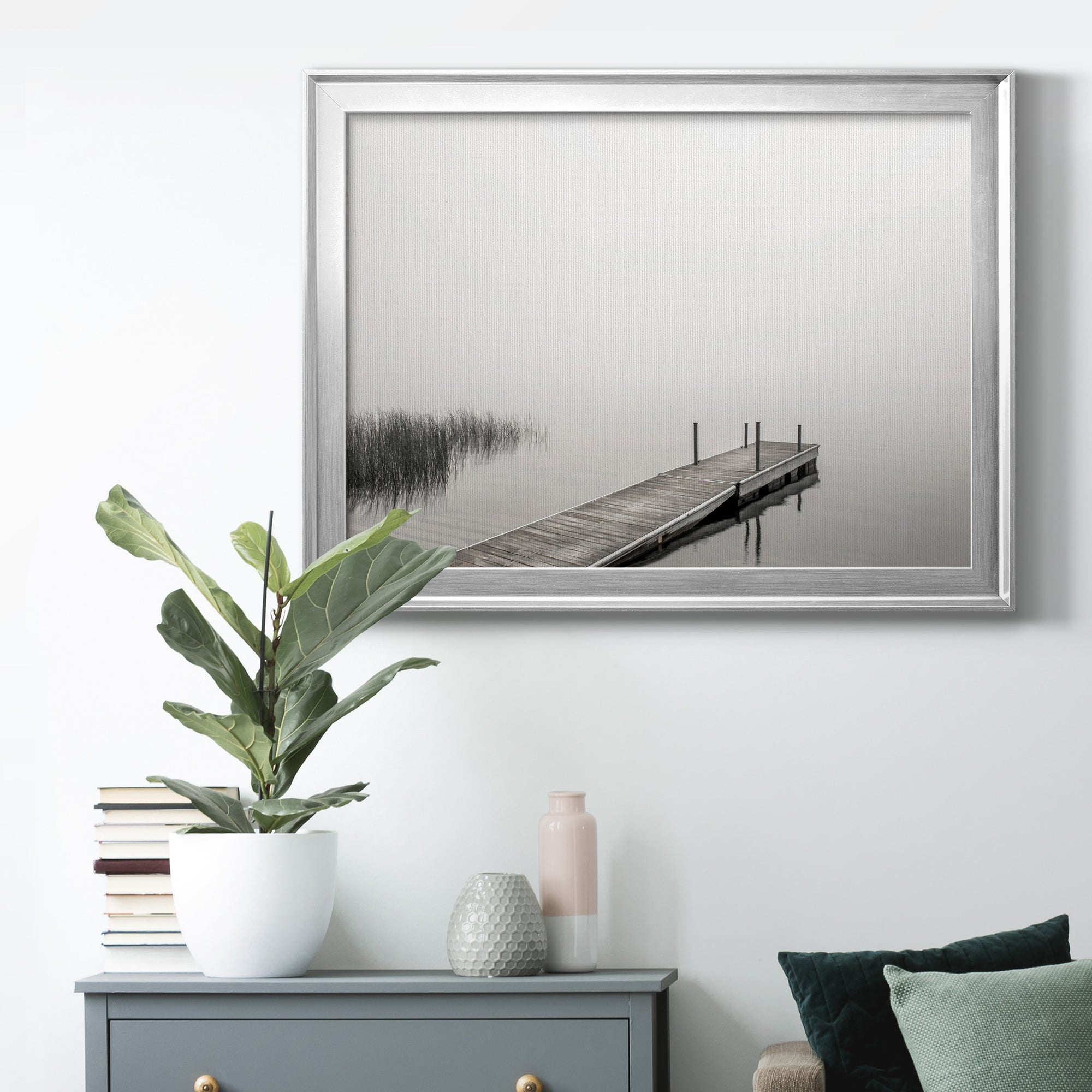 Morning Mist Premium Classic Framed Canvas - Ready to Hang