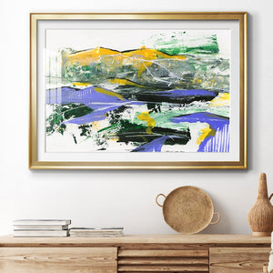 Silent Mountain III - Modern Framed Art Print