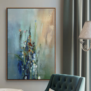 Current Air I - Framed Premium Gallery Wrapped Canvas L Frame - Ready to Hang