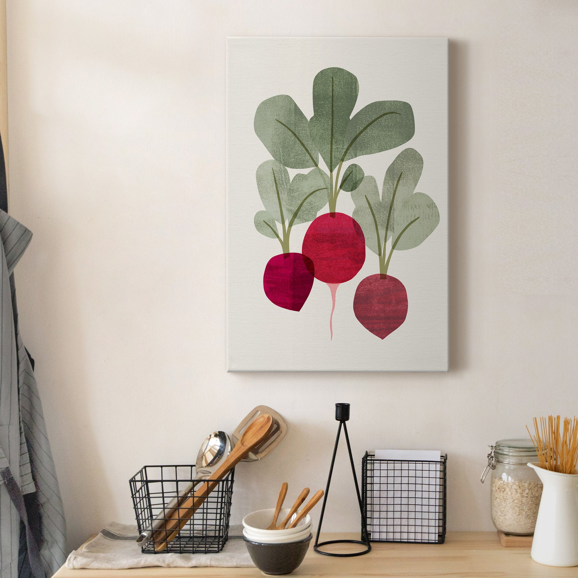 Organic Veg I Premium Gallery Wrapped Canvas - Ready to Hang