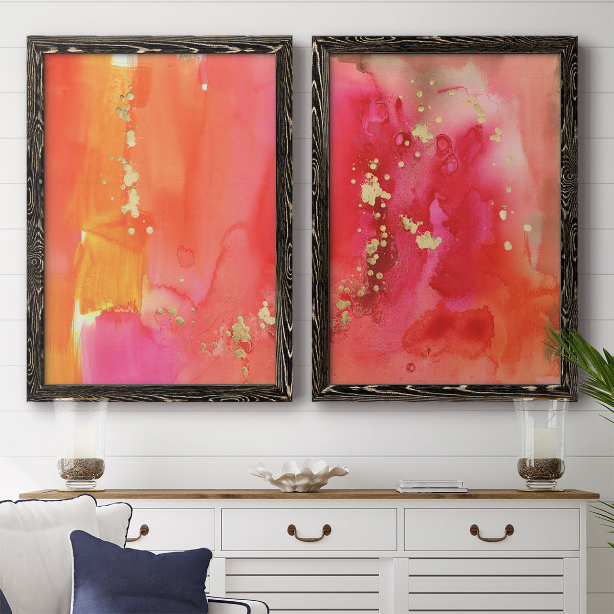 Mythological III - Premium Framed Canvas 2 Piece Set - Ready to Hang