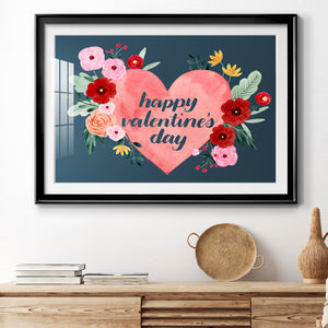 Sweet Hearts Collection A - Modern Framed Art Print