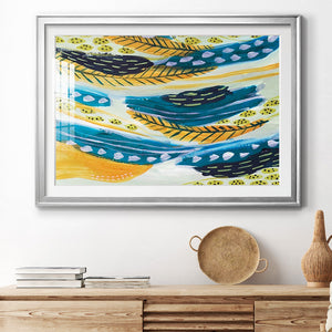Feathery I - Modern Framed Art Print