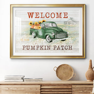Pumpkin Patch Premium Framed Print - Ready to Hang