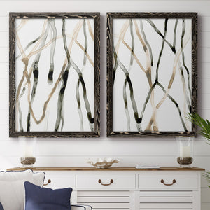 Runnel XI - Barnwood Framed Canvas Set