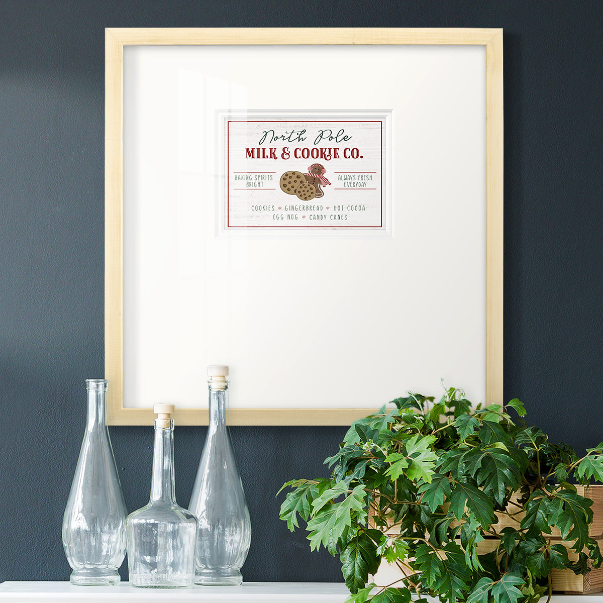 Milk and Cookie Co Premium Framed Print Double Matboard
