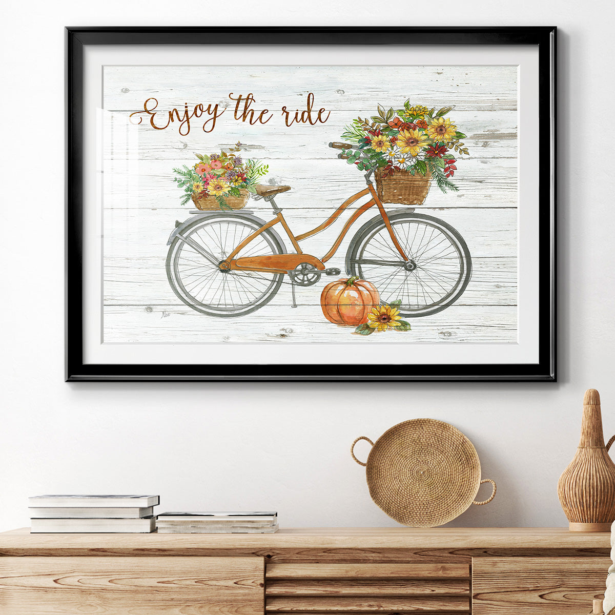 Harvest Bike Premium Framed Print - Ready to Hang