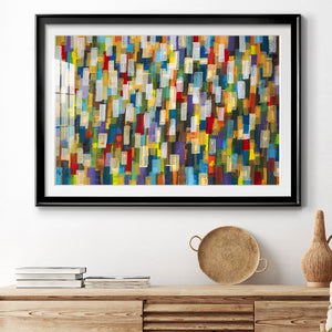 Confetti II - Modern Framed Art Print