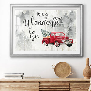 Indigo Kelp I - Modern Framed Art Print