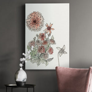 Dahlia Study - Canvas Art Print