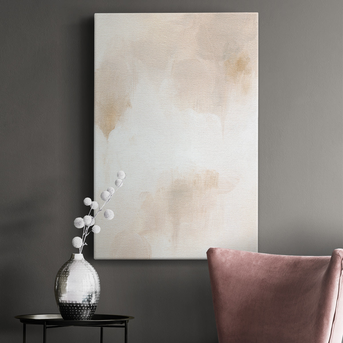 Neutral Glow II Premium Gallery Wrapped Canvas - Ready to Hang