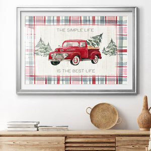 Indigo Kelp II - Modern Framed Art Print