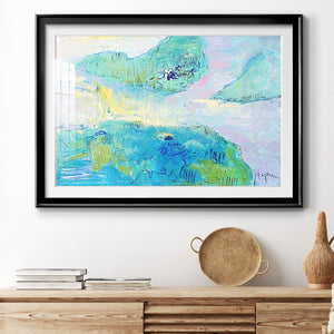 Smooth Sailing in the Heartland - Modern Framed Art Print