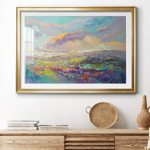 Land of Milk and Honey - Modern Framed Art Print