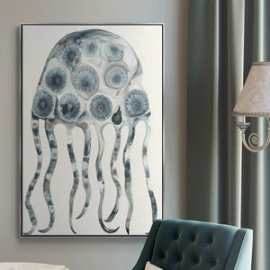 Silver Jelly - Framed Premium Gallery Wrapped Canvas L Frame - Ready to Hang