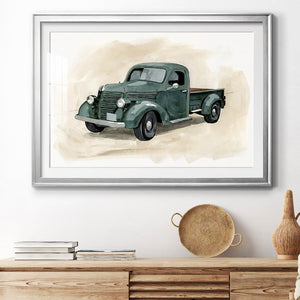Pickup II - Modern Framed Art Print