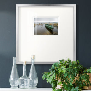 Green One Premium Framed Print Double Matboard