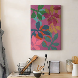 Vivid Stems V - Canvas Art Print