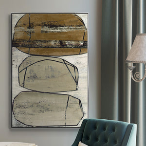 Dim Sum I - Framed Premium Gallery Wrapped Canvas L Frame - Ready to Hang