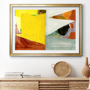 Jigsaw 3 - Modern Framed Art Print