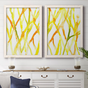 Runnel III - Barnwood Framed Canvas Set